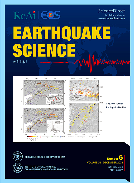 Go to journal home page - Earthquake Science